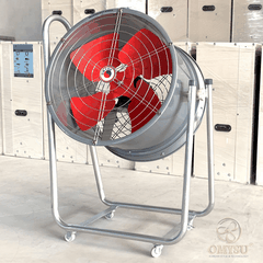Quạt thổi di động Omysu FG-40C-4 (có bánh xe)
