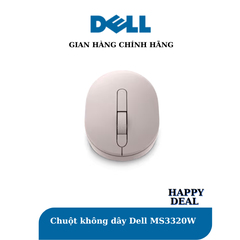 Chuột không dây di động Dell – MS3320- Màu hồng