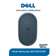 Chuột không dây di động Dell – MS3320- Màu xanh