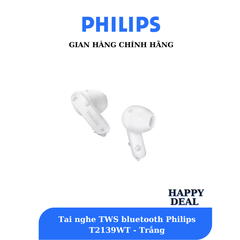 Tai Nghe Bluetooth True Wireless Philips TAT2139WT