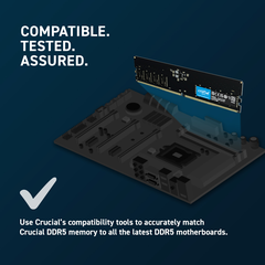 Ram Desktop Crucial DDR5 16GB 5600MHz UDIMM 1.1v- Hàng chính hãng