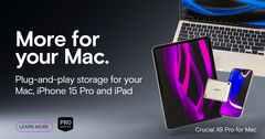 Crucial X9 Pro cho Mac SSD di động 4TB-CT4000X9PROMACSSD9B