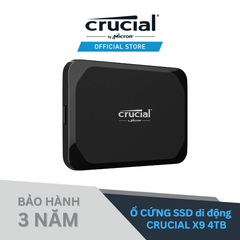 SSD di động Crucial X9 4TB- CT4000X9SSD9