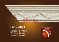 Phào cổ trần pu hoa dây A071