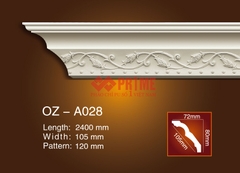 Phào cổ trần hoa văn A028