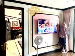 Thi công phào chỉ đen Indochine khách sạn tại Hạ Long