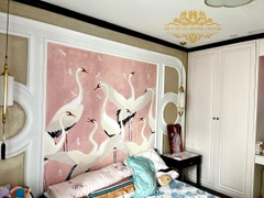 Thi công phào chỉ đen Indochine khách sạn tại Hạ Long