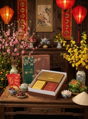 Bộ quà Tết Tam Bảo Thịnh Phúc của VSG - Tinh Hoa Đàn Hương Việt