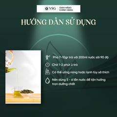 Trà lá Đàn hương - Hộp 100 gr
