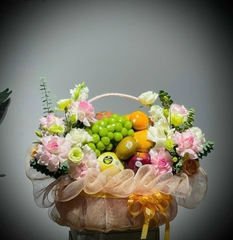 M-Giỏ trái cây hoa tươi 06