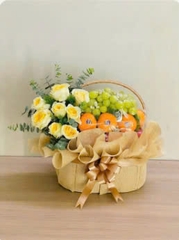 M-Giỏ trái cây hoa tươi 04