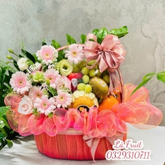 M-Giỏ trái cây hoa tươi 15