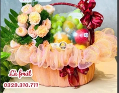 M-Giỏ trái cây hoa tươi 10