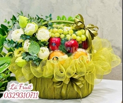 M-Giỏ trái cây hoa tươi 13