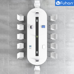 Bàn họp chân gỗ Jasi JS2460-G15