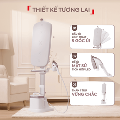 Bàn ủi hơi nước đứng Tefal IXEO Vision QT1811E0