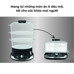 Nồi hấp thực phẩm Tefal UltraCompact VC204810- 9L