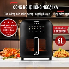 Nồi chiên không dầu Tefal Window EY821868 - 6L - Điện tử