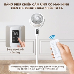 Quạt đứng lưu thông không khí AQUA AQF-ED1823T(W)
