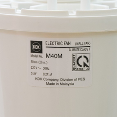 Quạt treo tường KDK, màu xám M40M(GY)