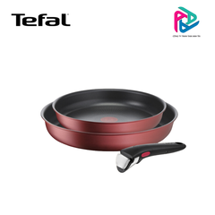  Bộ nồi chảo cán rời 3 món Ingenio Daily Chef (chảo chiên 24cm, chảo chiên 20cm, tay cầm rời) (8 năm)