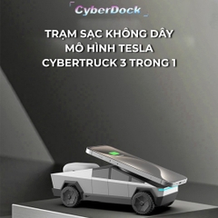 Trạm sạc không dây CyberDock, bộ sạc không dây xoay 3 trong 1