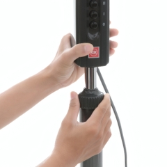 Quạt đứng KDK, màu vàng P40U(GD)