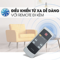 M40K (GY) - Quạt đứng KDK, màu Xám