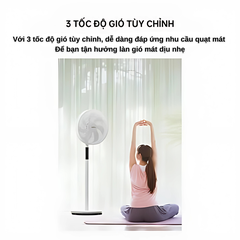 Quạt đứng thông minh AQUA AQS-FED3502R(W)