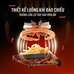 Nồi chiên không dầu Tefal Window EY821868 - 6L - Điện tử