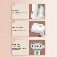 Bàn ủi hơi nước AQUA- SH2502R(W)-VN