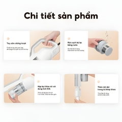 Máy hút bụi cầm tay AQUA AQS-CCXL8R(W)- VN