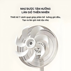 Quạt đứng thông minh AQUA AQS-FED3502R(W)