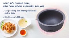 Nồi cơm điện tử Tefal RK733168 - 1.8L, 750W