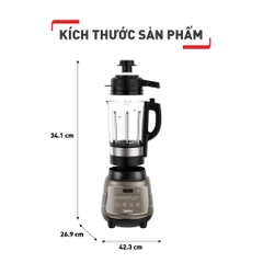 Máy xay sinh tố và làm sữa hạt đa năng Tefal BL967B66 - 1300W