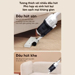 Máy hút bụi cầm tay AQUA AQS-CCX600R(W)-VN