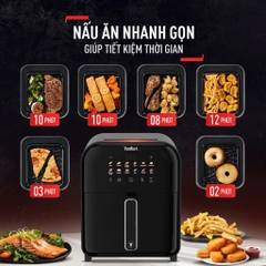 Nồi chiên không dầu Tefal Window EY821868 - 6L - Điện tử