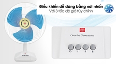 A40B(GY) - Quạt bàn KDK, màu Xám
