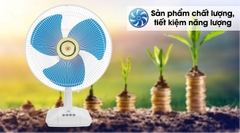 A40B(GY) - Quạt bàn KDK, màu Xám