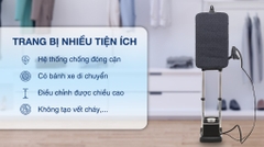 Bàn ủi hơi nước đứng Tefal IXEO Plus QT1510E0 - 2980W, 1L