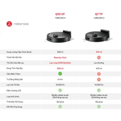 Robot hút bụi Roborock Q7TF- Đen