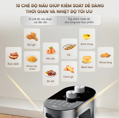 Nồi chiên không dầu AQUA AQS- ADB501T(S)