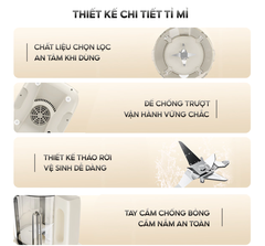 Máy xay sinh tố AQUA AQS-BMT1201T(W)
