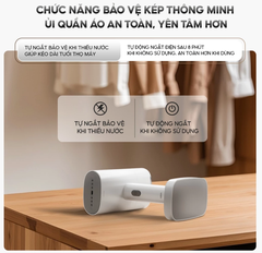 Bàn ủi hơi nước cầm tay AQUA AQS- W2598(W)