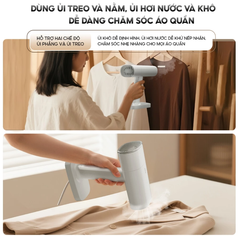 Bàn ủi hơi nước cầm tay AQUA AQS- W2598(W)