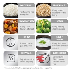 Nồi cơm điện tử Tefal Easy Rice Compact RK730168 -1L