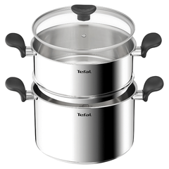 Nồi hấp Inox cao cấp 18/10 Tefal Couscous Primary E3089504, 24cm