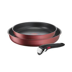  Bộ nồi chảo cán rời 3 món Ingenio Daily Chef (chảo chiên 24cm, chảo chiên 20cm, tay cầm rời) (8 năm)