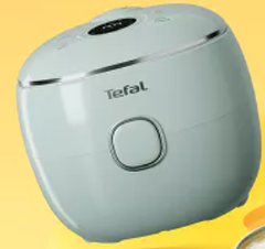 Nồi cơm điện tử Mini Tefal POP RK5354Y0, màu xanh