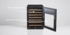 Tủ bảo quản rượu Kadeka KS54TR(BK) - màu Đen